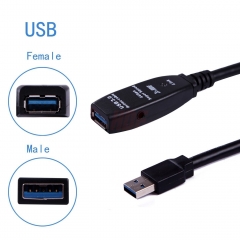 USB 3.0 Active Extension Cable - 5M