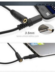 3.5mm AUX Male to Female Stereo Audio Cable