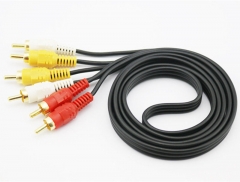 3RCA Male to male Audio Video Adapter Cable Cord