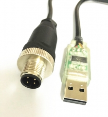 M12 TO RS485 USB CABLE
