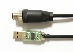 M12 TO RS485 USB CABLE