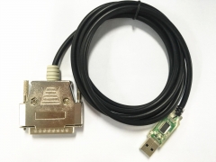 FTDI USB DB-25 Male Serial RS-232 ST Adapter Cable