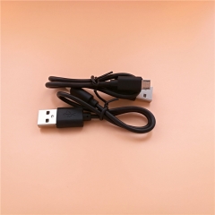 USB 2.0 A-Male to Micro B Cable (2 Pack), 6 feet, Black