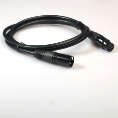 XLR Male to Female Microphone Cable - 6 Feet