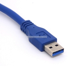 USB 3.0 Extension Cable USB 3.0 Male to Female Adapter Cord with Screw Panel