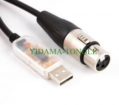 Usb Rs485 Cable XLR DMX512 Control Cable