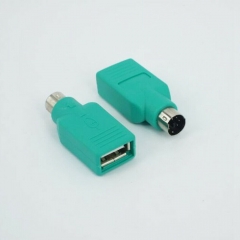 USB Female to PS2 PS/2 Male Adapter Converter
