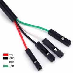 PL2303TA USB to TTL RS232 4 Pin Serial Converter Cable for Win 7/8/8.1 Universal