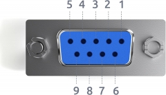 RD232F2F | RS232 Serial DB9 Gender Changer - 9-Pin COM Port - Female/F