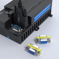 RD232F2F | RS232 Serial DB9 Gender Changer - 9-Pin COM Port - Female/F