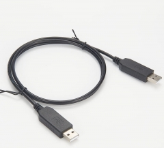 FTDI FT232RL USB-NMC-2.5M , USB To UART Null Modem Cable USB A Male to A Male Plug 2.5M