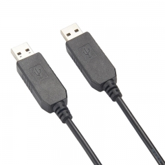 FTDI FT232RL USB-NMC-2.5M , USB To UART Null Modem Cable USB A Male to A Male Plug 2.5M