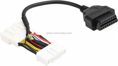 1ft Feet 30cm/12 OBD2 Scanner Adapter USB Connector Harness Diagnostic Scanner Splitter Cable