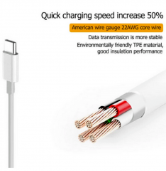 For Android iPhone 15 iPad Pro USB C Type C Fast Charger Cable PD Cord 60W