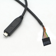 FTDI Serial TTL-232 USB Type C Cable - 3V Power and Logic