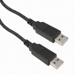 FTDI FT232RL USB-NMC-2.5M , USB To UART Null Modem Cable USB A Male to A Male Plug 2.5M