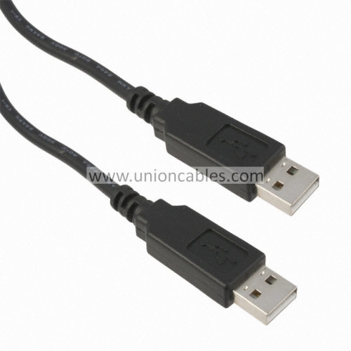 FTDI FT232RL USB-NMC-2.5M , USB To UART Null Modem Cable USB A Male to A Male Plug 2.5M