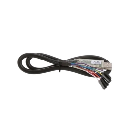 C232HD-DDHSP-0 USB to Hi-Speed UART Serial Adapter Cable w/Embedded Electronics, LEDs, 3.3V