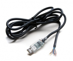 FTDI USB-RS422-WE-1800-BT Cable, USB to RS422 Serial, 1.8M, Wire END