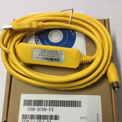 For Mitsubishi MELSEC FX SERIES USB2.0 Adapter PLC Programming USB-SC09-FX Cable