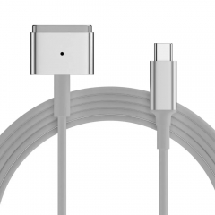 1.8M 100W USB Type-C to Magsafe 1 2 PD Charging Cable for Macbook Air Pro