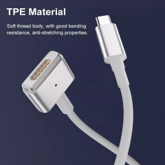 1.8M 100W USB Type-C to Magsafe 1 2 PD Charging Cable for Macbook Air Pro