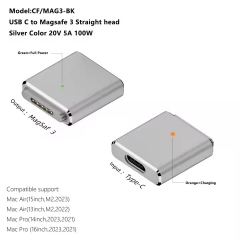 Type-C To Magsafe 3 Magnetic Charging Converter Charging Plug For MacBook