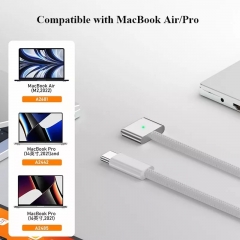 For Apple USB-C to MagSafe 3 Cable (2 m) MacBook Pro 14 inch 16inch New