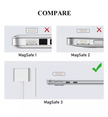 For Apple USB-C to MagSafe 3 Cable (2 m) MacBook Pro 14 inch 16inch New