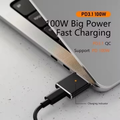 Type-C To Magsafe 3 Magnetic Charging Converter Charging Plug For MacBook