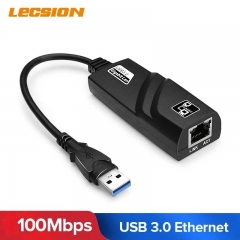 USB 3.0 Gigabit Ethernet LAN RJ45 1000Mbps Network Adapter For Windows PC LOT