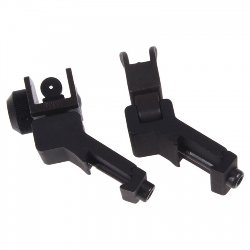 Free Shipping AR15 45 Degree Offset Flip-Up Rear and Front Sight