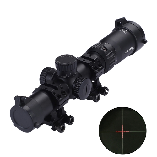 Funpower 1.5-8x28 IR Hunting  Rifle Scope Mil Dot Reticle Nitrogen Filled Waterproof Shockproof Tactical Scope Riflescopes