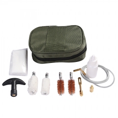 Funpowerland Pistol Cleaning Kit Nylon Bag Rod  Barrel Brushes tool  Gun cleaning for Universal 12ga 20ga gun cleaning kit