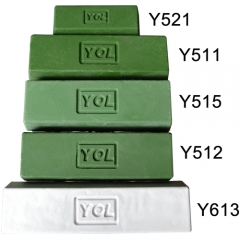 YOL green abrasive wax for zinc alloy final mirror polishing