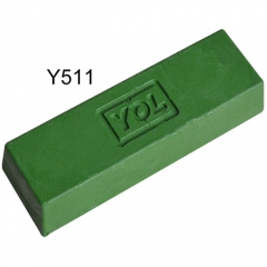 YOL green abrasive wax for zinc alloy final mirror polishing