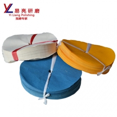 pure loose cotton abrasive wheel for grinding different matal to reach fine shining effect