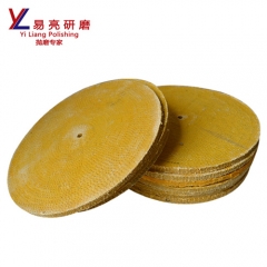 oil treated sisal cloth wheel for middle step polishing to grind metal or stainless steel
