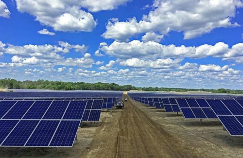 Solar Flexrack supplying fixed-tilt mounts for 26.4-MWac Connecticut solar project