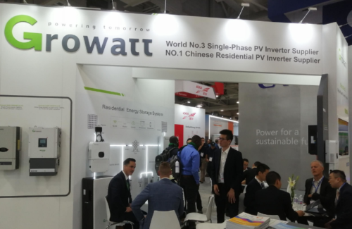 Growatt trouxe inversores prontos para armazenamento para a SPI 2019
