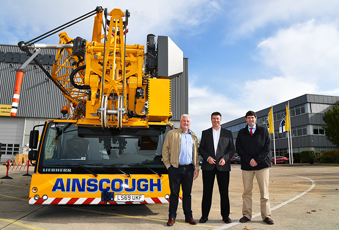 AINSCOUGH CRANE HIRE BOOSTS FLEET WITH NEW MK140 CRANES