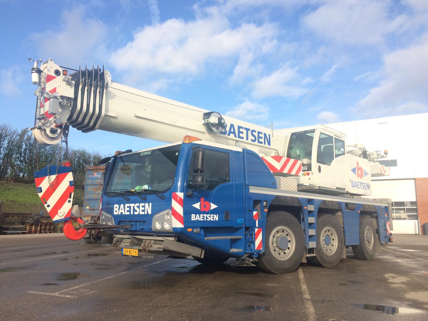 New Demag AC 55-3 all terrain crane for Baetsen