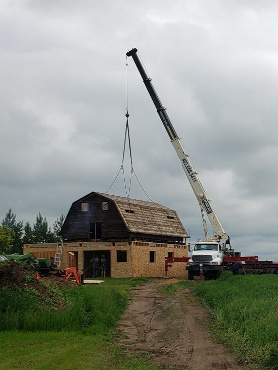 Finlay Crane completes big lift in Alberta