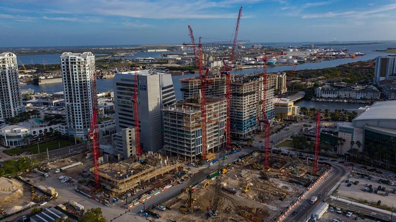 Potain tower cranes team up for development project