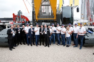 A Liebherr Nenzing entrega mais guindastes de esteiras para a Bigge