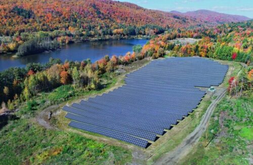 Vermont gravel now pit home to 1.65-MW solar project