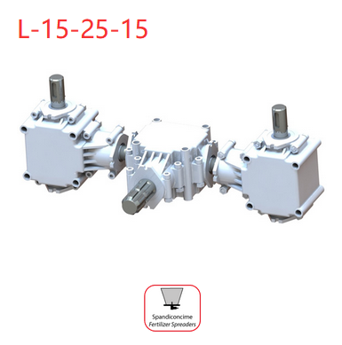 Agricultural gearbox L-15-25-15