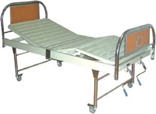Hospital bed furniture Double crank movable medical bed CW-A0009