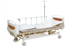 High Quality Cheap 3 cranks Manual folding Hospital bed CW-A00014