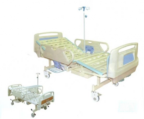 Three-Folded deluxe manual Hospital Bed CW-A00035